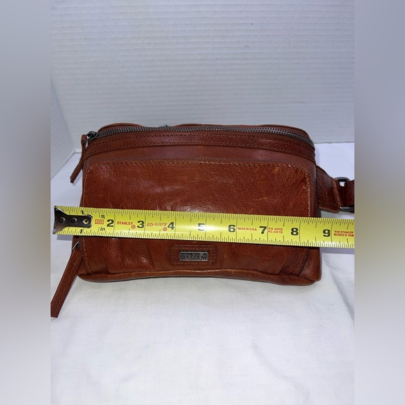 🔥🔥🔥 Spikes & Sparrow Genuine Leather Waist Belt Bag HANDS FREE Brandy New - Picture 11 of 14